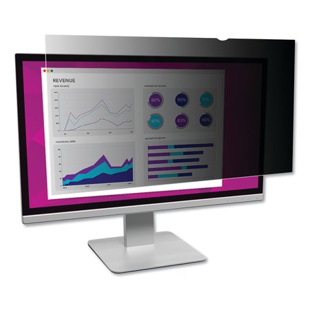 3M High Clarity Privacy Filter for 23.8" WS Monitor, 16:9 Aspect Ratio HC238W9B